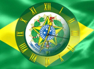 Bandeira Do Brasil- Relogio